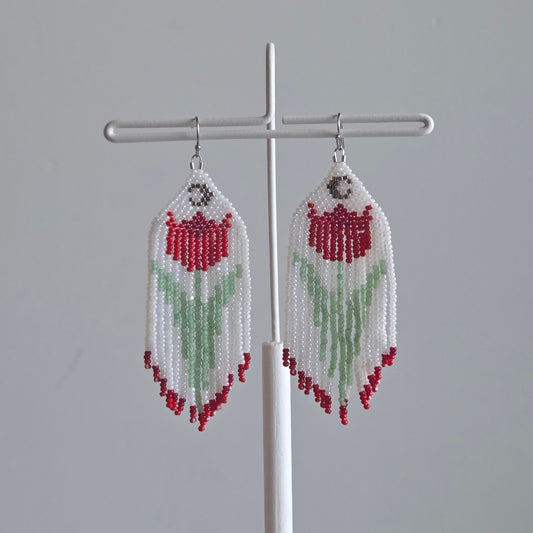 Red Tulip Fringes