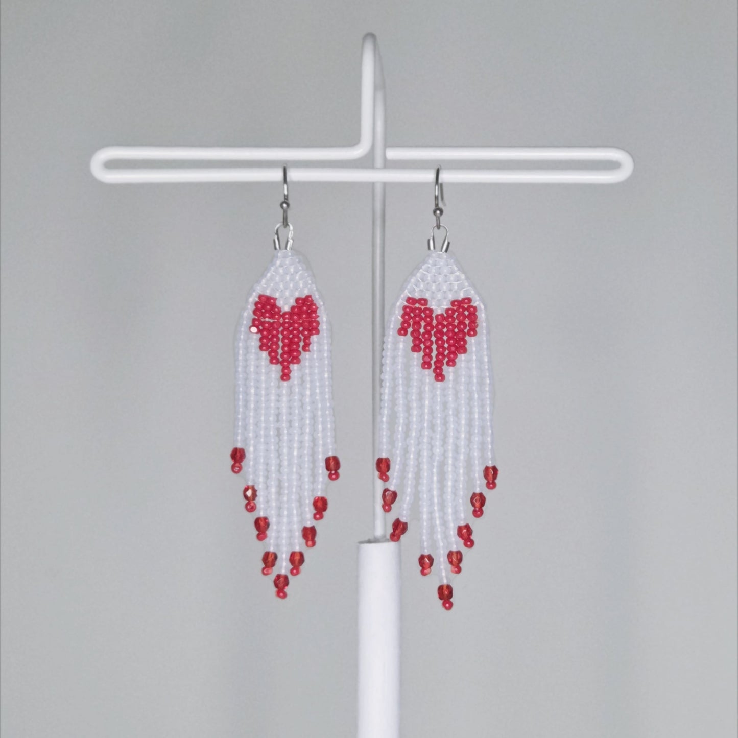 7cm Heart Fringes (Stainless Steel Version)