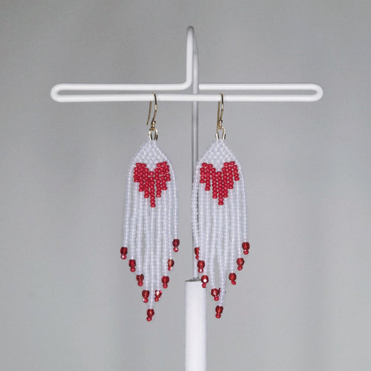 7cm Heart Fringes (Gold Version)