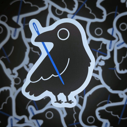 Mistatay the Crow Sticker