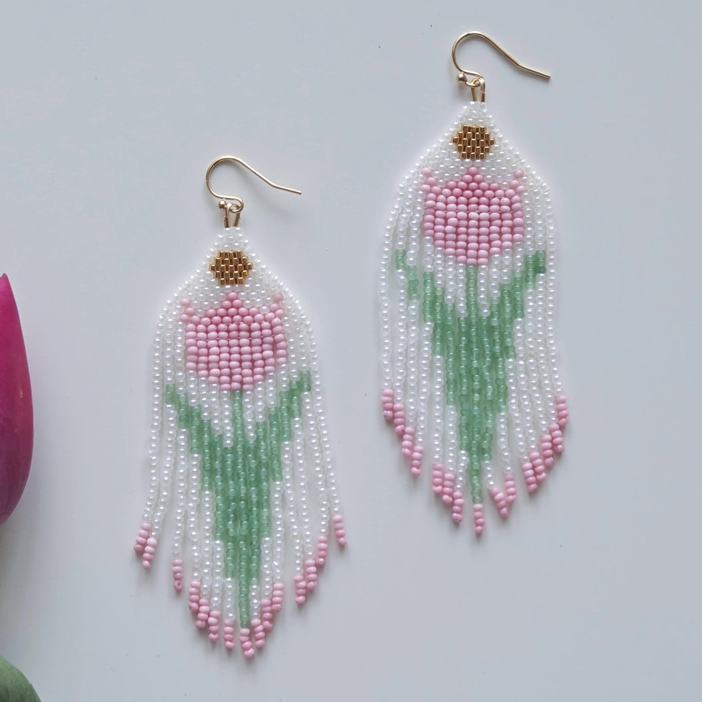 Pink Tulip Fringes