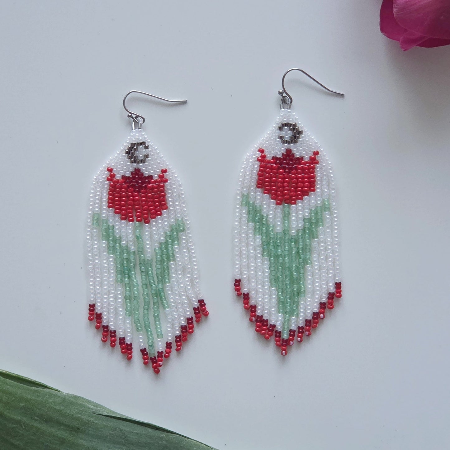 Red Tulip Fringes